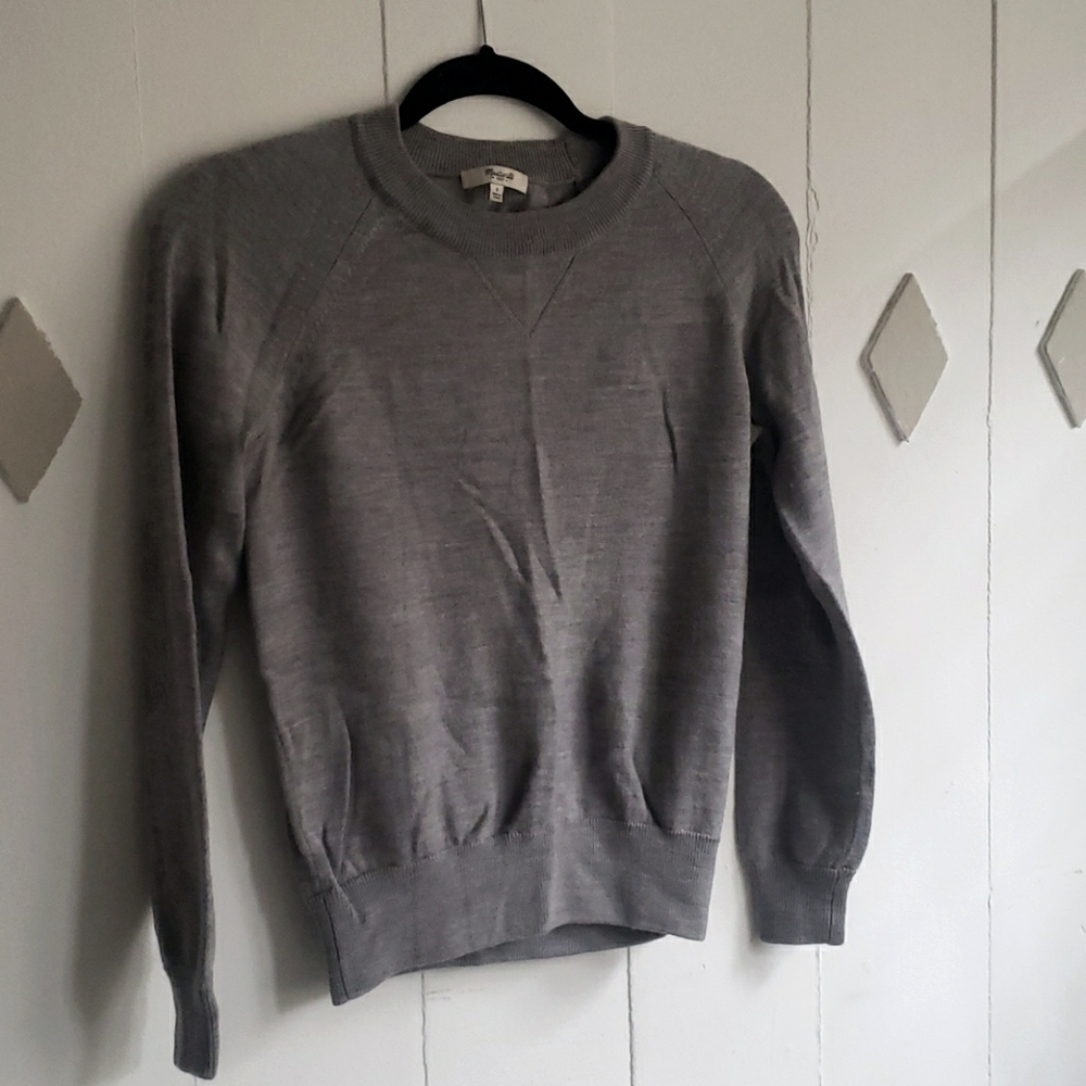 Madewell Merino Wool Crewneck Sweater